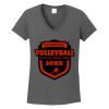 Ladies Heavy Cotton ™ 100% Cotton V Neck T Shirt Thumbnail