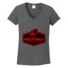 Ladies Heavy Cotton ™ 100% Cotton V Neck T Shirt Thumbnail
