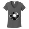 Ladies Heavy Cotton ™ 100% Cotton V Neck T Shirt Thumbnail