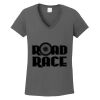 Ladies Heavy Cotton ™ 100% Cotton V Neck T Shirt Thumbnail