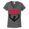 Ladies Heavy Cotton ™ 100% Cotton V Neck T Shirt Thumbnail