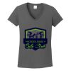Ladies Heavy Cotton ™ 100% Cotton V Neck T Shirt Thumbnail