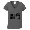 Ladies Heavy Cotton ™ 100% Cotton V Neck T Shirt Thumbnail