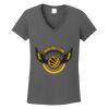 Ladies Heavy Cotton ™ 100% Cotton V Neck T Shirt Thumbnail