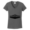 Ladies Heavy Cotton ™ 100% Cotton V Neck T Shirt Thumbnail