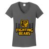 Ladies Heavy Cotton ™ 100% Cotton V Neck T Shirt Thumbnail