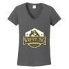 Ladies Heavy Cotton ™ 100% Cotton V Neck T Shirt Thumbnail