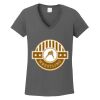 Ladies Heavy Cotton ™ 100% Cotton V Neck T Shirt Thumbnail