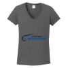 Ladies Heavy Cotton ™ 100% Cotton V Neck T Shirt Thumbnail