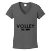 Ladies Heavy Cotton ™ 100% Cotton V Neck T Shirt Thumbnail