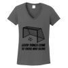 Ladies Heavy Cotton ™ 100% Cotton V Neck T Shirt Thumbnail