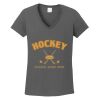 Ladies Heavy Cotton ™ 100% Cotton V Neck T Shirt Thumbnail