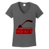 Ladies Heavy Cotton ™ 100% Cotton V Neck T Shirt Thumbnail