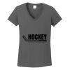 Ladies Heavy Cotton ™ 100% Cotton V Neck T Shirt Thumbnail
