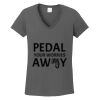 Ladies Heavy Cotton ™ 100% Cotton V Neck T Shirt Thumbnail