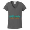 Ladies Heavy Cotton ™ 100% Cotton V Neck T Shirt Thumbnail