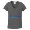 Ladies Heavy Cotton ™ 100% Cotton V Neck T Shirt Thumbnail