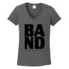 Ladies Heavy Cotton ™ 100% Cotton V Neck T Shirt Thumbnail