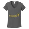Ladies Heavy Cotton ™ 100% Cotton V Neck T Shirt Thumbnail